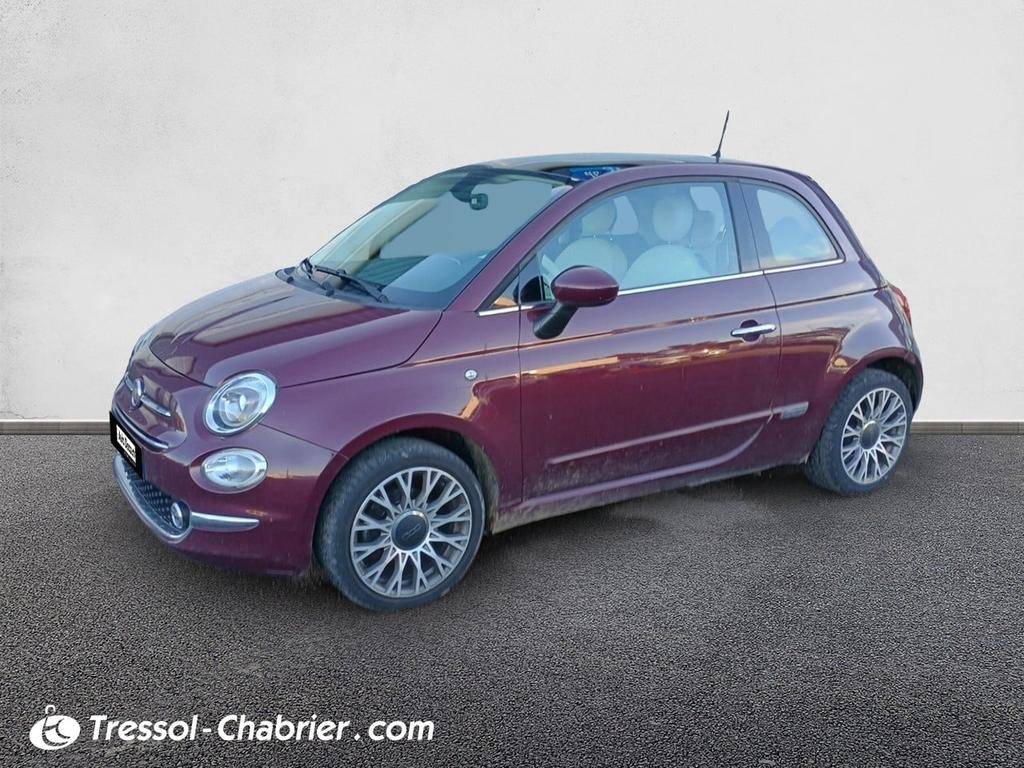FIAT500 1.2 69 ch Lounge occasion en vente à Carcassonne au prix de 8 099 €