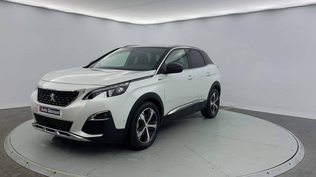 PEUGEOT3008 1.2 Puretech 130ch S&S BVM6 GT Line occasion en vente à Tulle au prix de 12 290 €