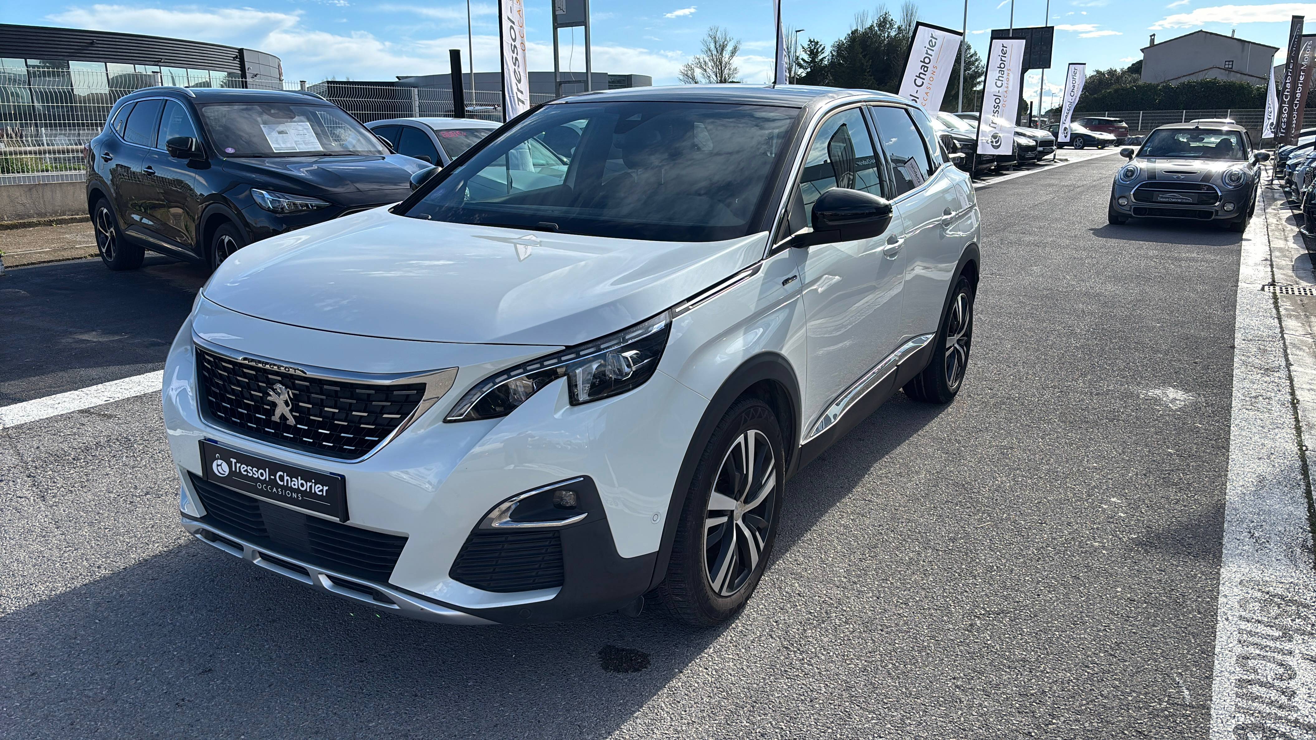PEUGEOT3008 1.2 Puretech 130ch S&S EAT6 GT Line occasion en vente à Lattes au prix de 14 390 €