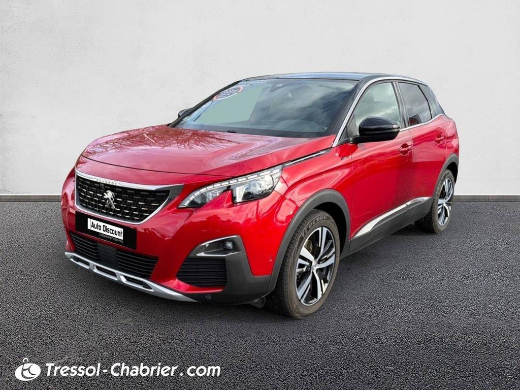 PEUGEOT3008 1.6 THP 165ch S&S EAT6 GT Line occasion en vente à Brive-la-Gaillarde au prix de 16 990 €