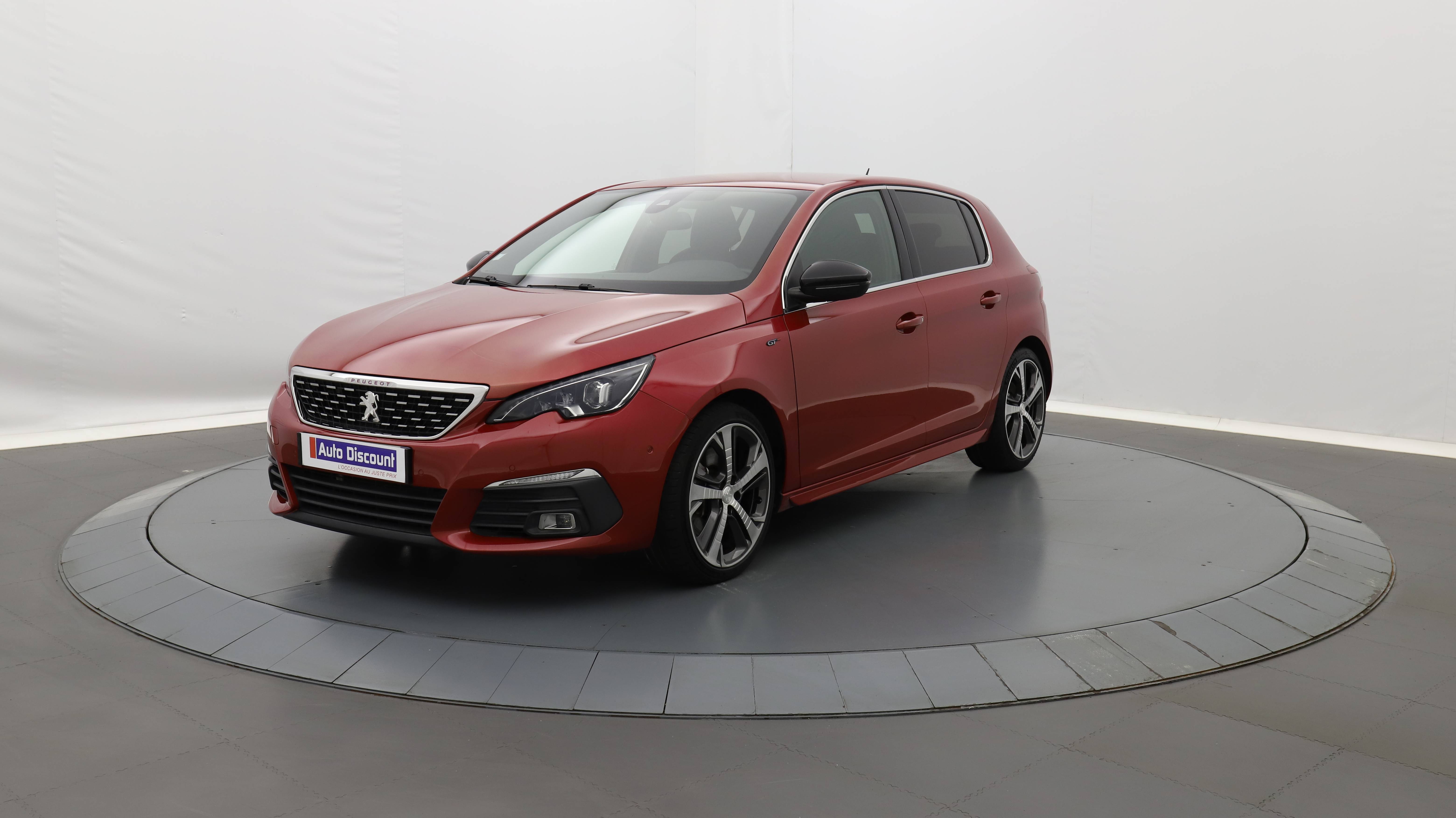 PEUGEOT308 1.6 THP 205ch S&S BVM6 GT occasion en vente à Béziers au prix de 14 890 €