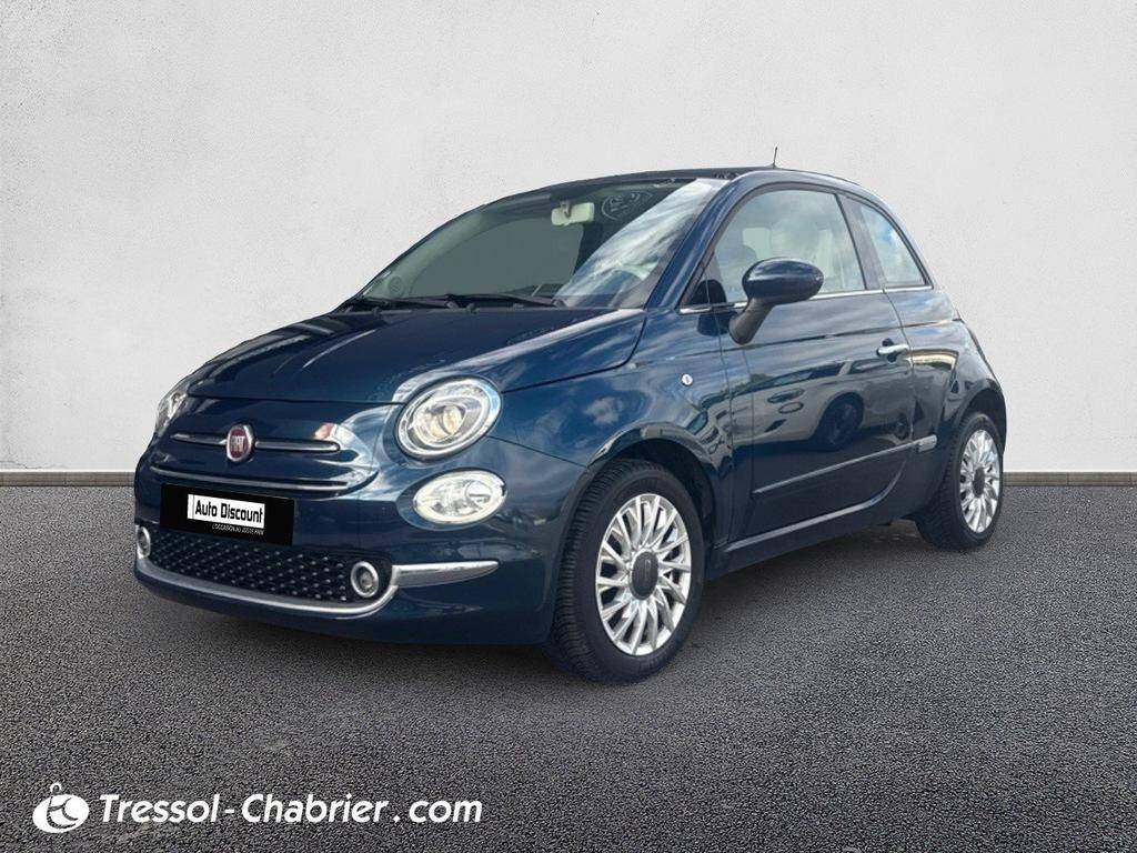 FIAT500 1.2 69 ch Eco Pack Lounge occasion en vente à Auch au prix de 9 170 €
