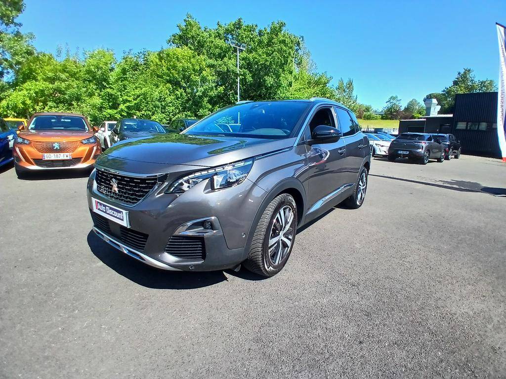 PEUGEOT3008 BlueHDi 130ch S&S EAT8 GT Line occasion en vente à Auch au prix de 17 675 €