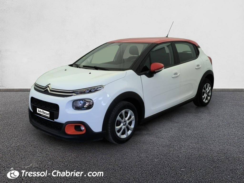 CITROENC3 BlueHDi 100 S&S BVM5 Feel occasion en vente à Perpignan au prix de 9 990 €