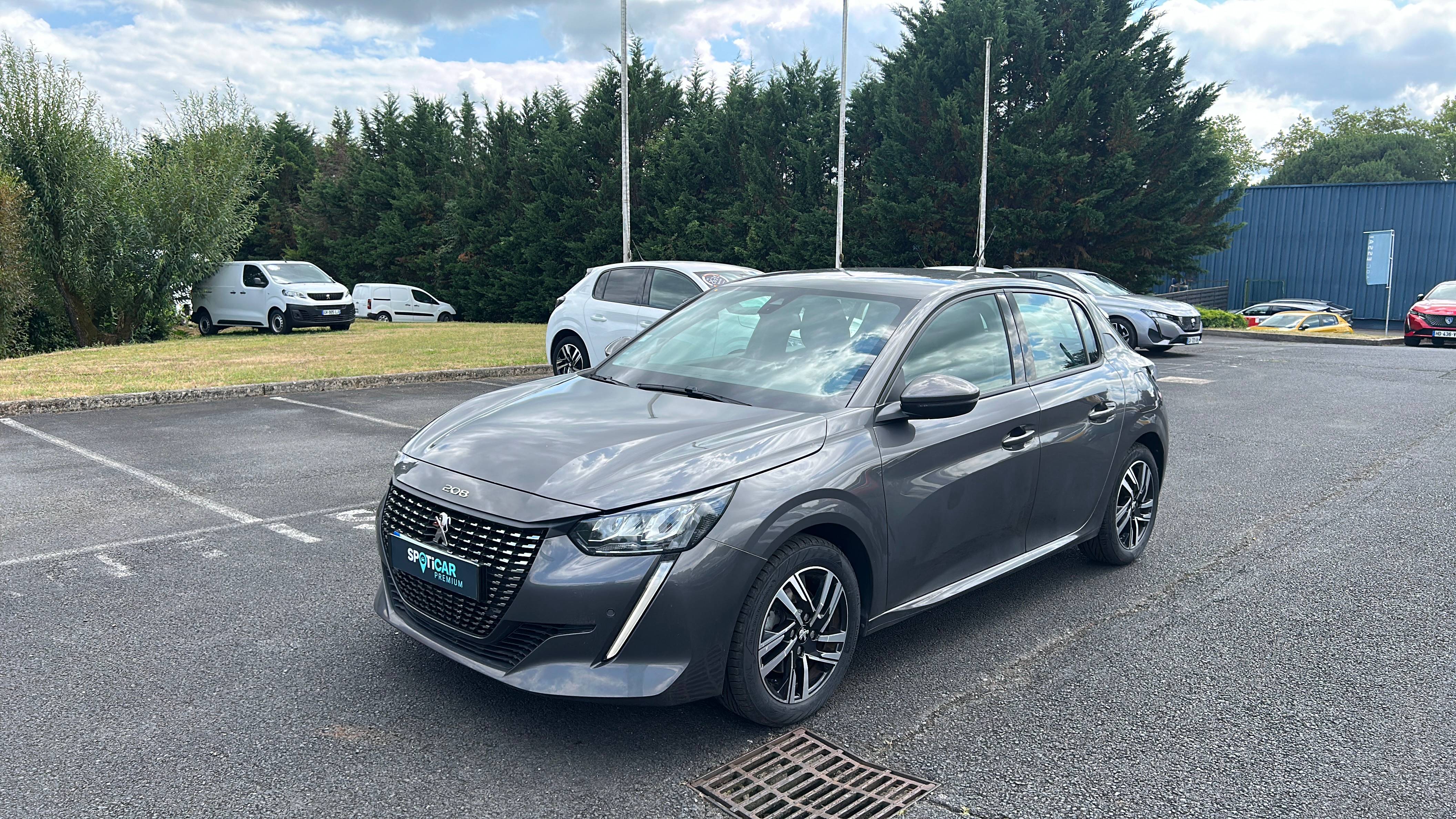 PEUGEOT208 PureTech 100 S&S BVM6 Allure occasion en vente à Brive-la-Gaillarde au prix de 10 999 €