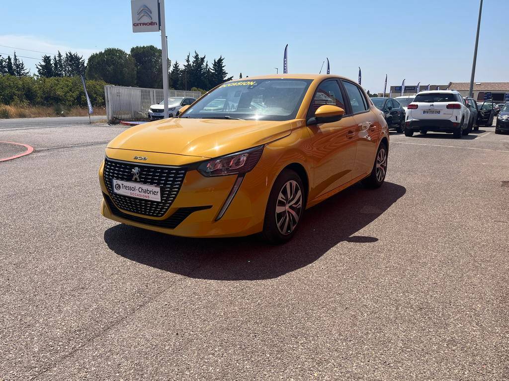 PEUGEOT208 PureTech 75 S&S BVM5 Style occasion en vente à Lézignan-Corbières au prix de 11 699 €