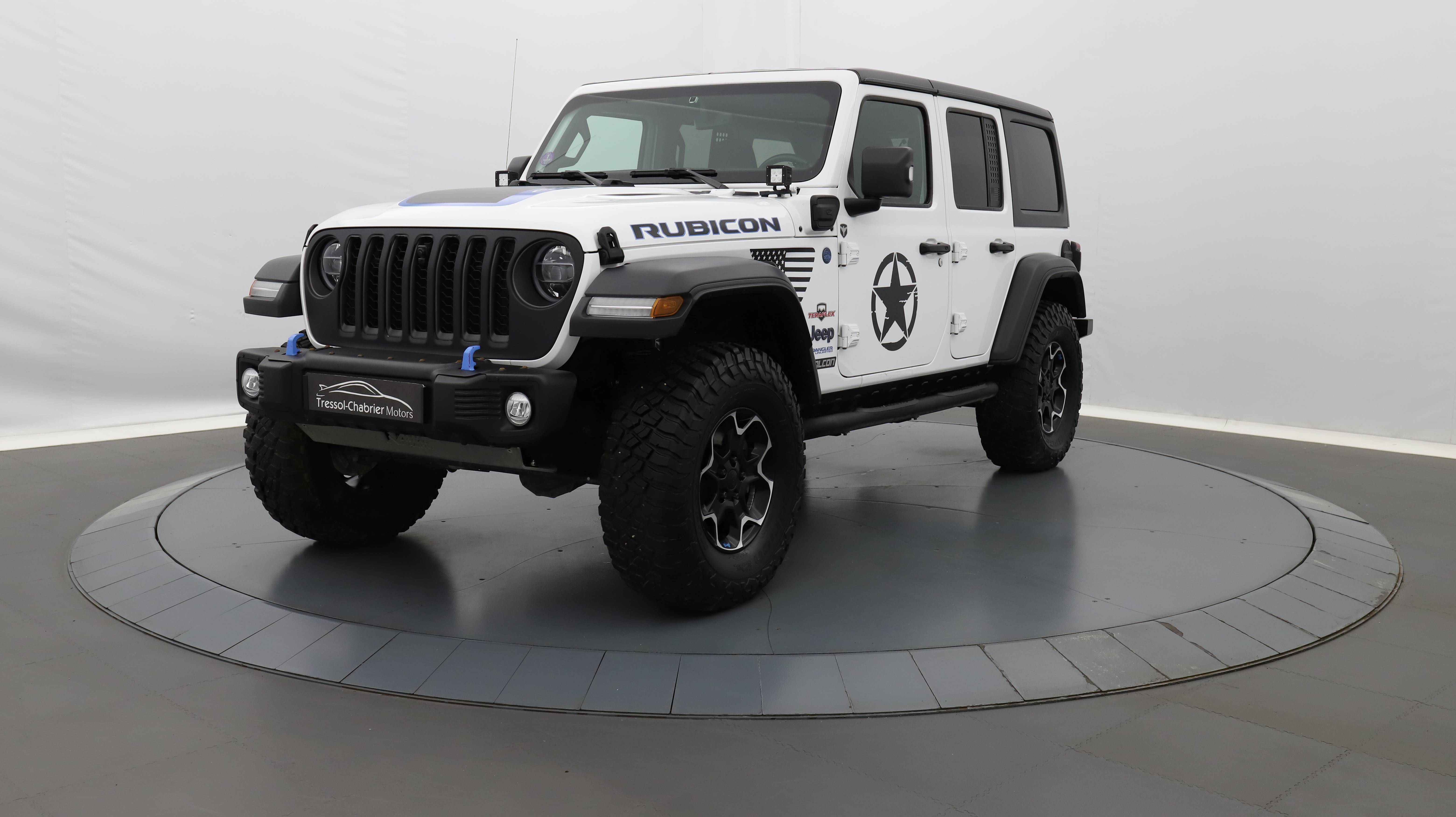 JEEPWrangler Unlimited 4xe 2.0 l T 380 ch PHEV 4x4 BVA8 Rubicon occasion en vente à Lattes au prix de 56 900 €