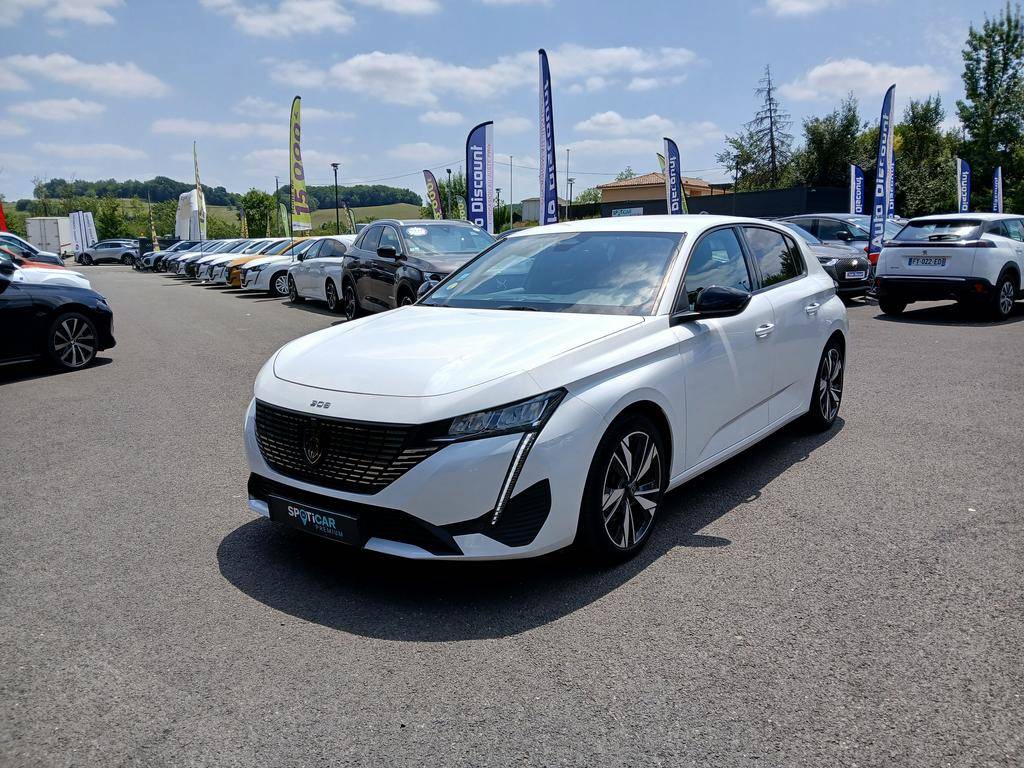 PEUGEOT308 BlueHDi 130ch S&S EAT8 Allure occasion en vente à Auch au prix de 21 990 €