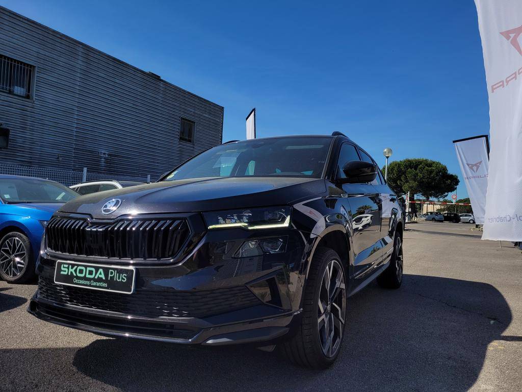 SKODAKaroq 2.0 TDI 116 ch SCR DSG7 Sportline occasion en vente à Lattes au prix de 25 450 €
