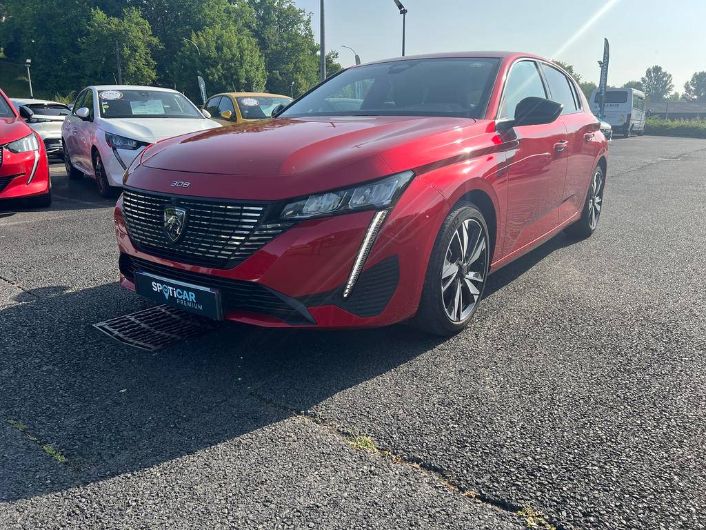 PEUGEOT308 PureTech 130ch S&S BVM6 Allure occasion en vente à Brive-la-Gaillarde au prix de 17 399 €