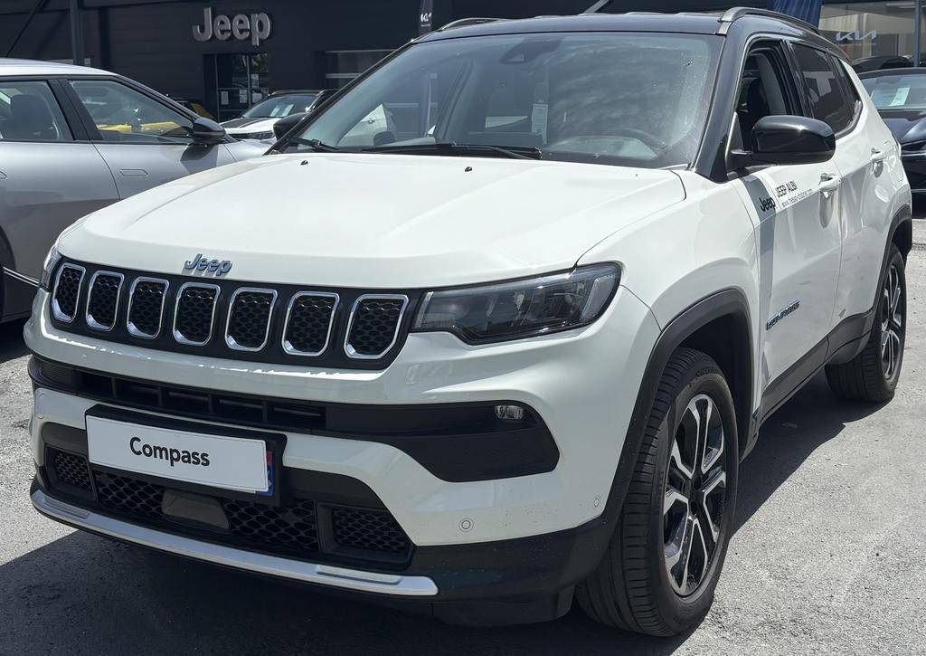 JEEPCompass 1.3 PHEV T4 240 ch 4xe eAWD Limited occasion en vente à Albi au prix de 28 970 €