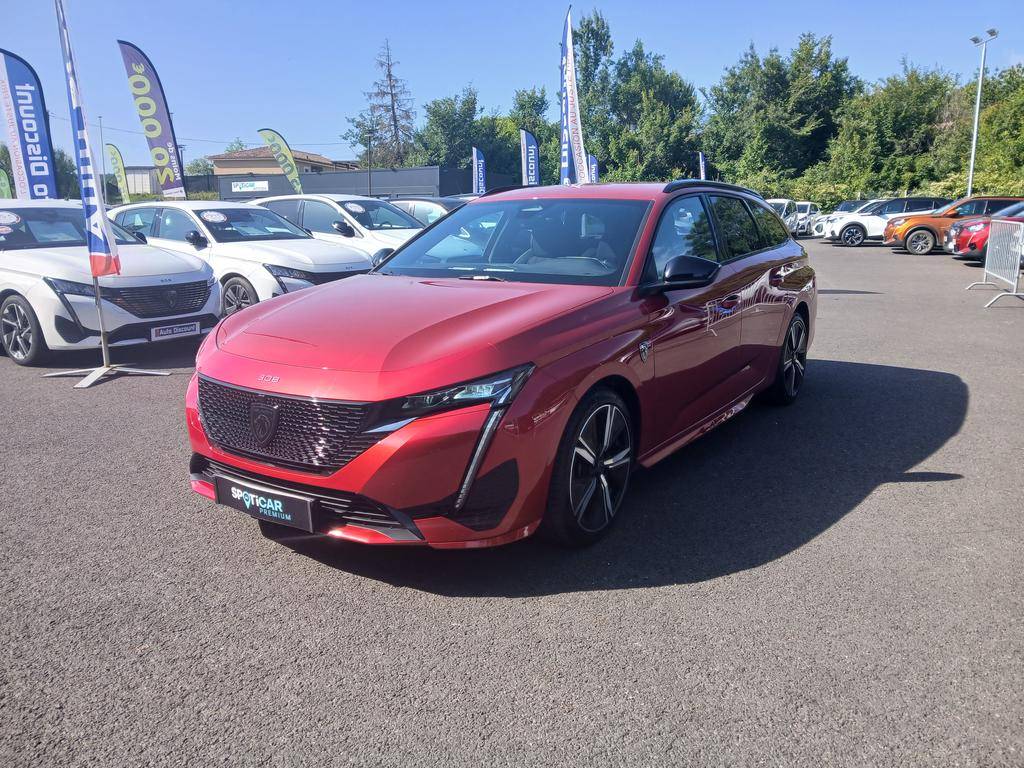 PEUGEOT308 SW BlueHDi 130ch S&S EAT8 GT occasion en vente à Auch au prix de 22 640 €