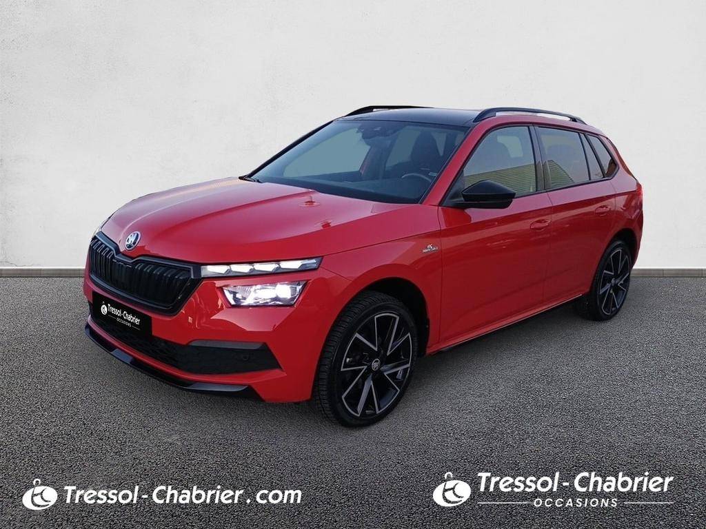 SKODAKamiq 1.0 TSI Evo 110 ch DSG7 Monte-Carlo occasion en vente à Lattes au prix de 22 290 €