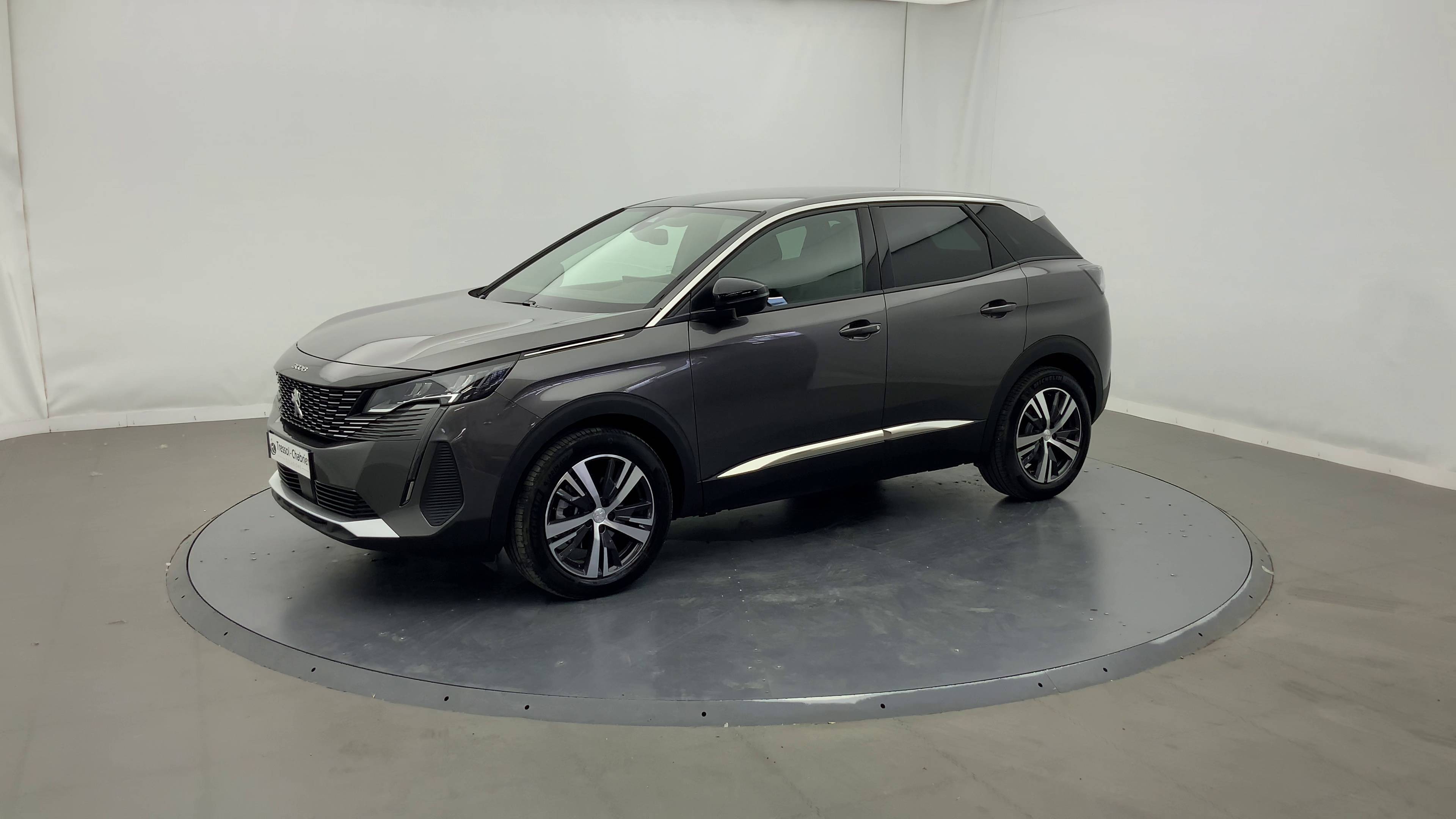 PEUGEOT3008 Hybrid 136 e-DCS6 Allure Pack occasion en vente à Perpignan au prix de 28 190 €