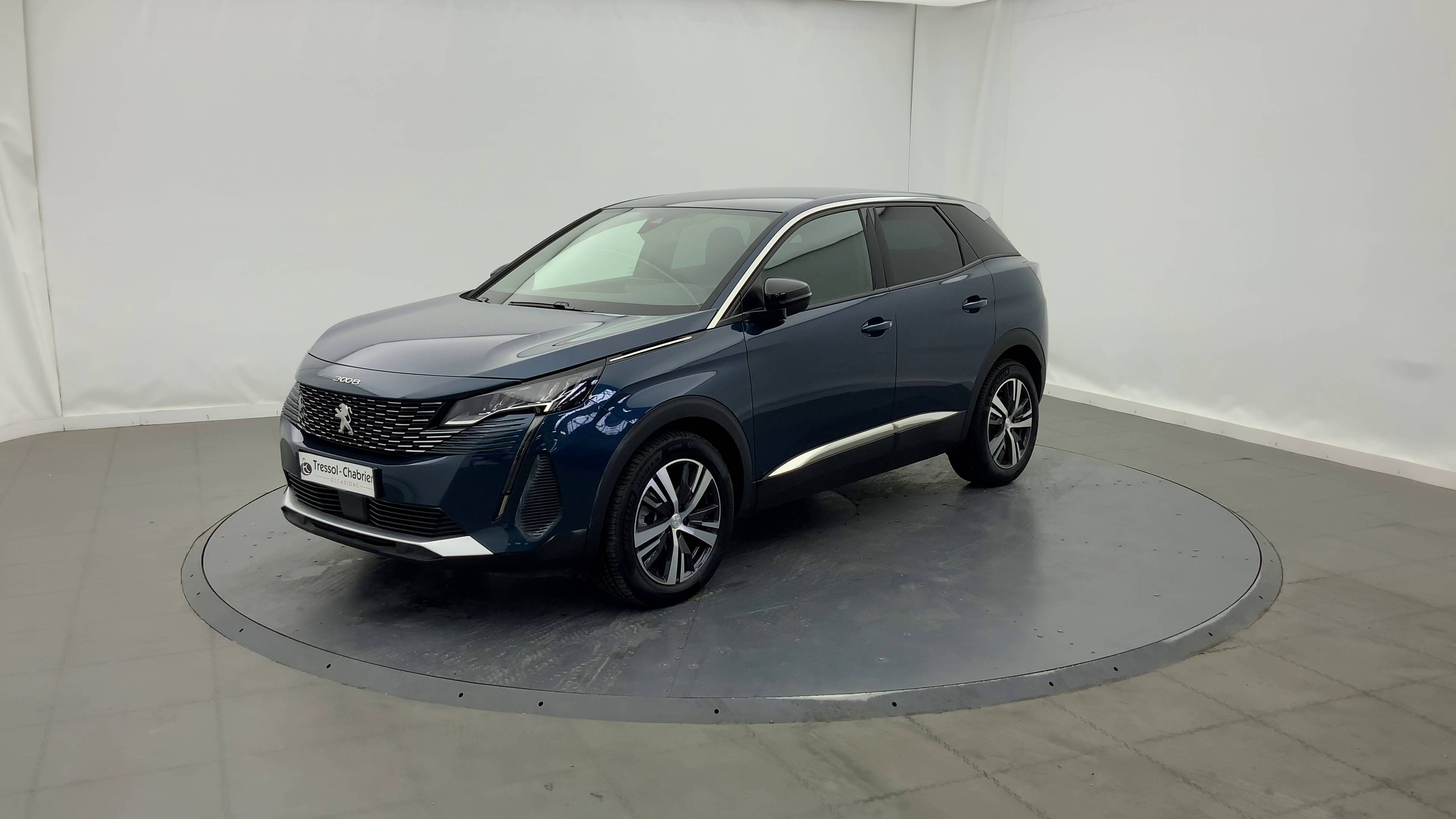 PEUGEOT3008 Hybrid 136 e-DCS6 Allure Pack occasion en vente à Perpignan au prix de 28 990 €