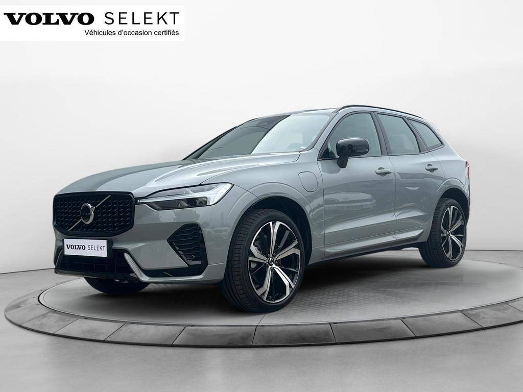 VOLVOXC60 T6 AWD Hybride rechargeable 253 ch+145 ch Geartronic 8 Plus Style Dark occasion en vente à Béziers au prix de 71 490 €